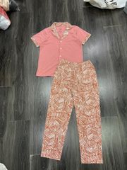 BỘ PIJAMA DÀI CỔ BẺ