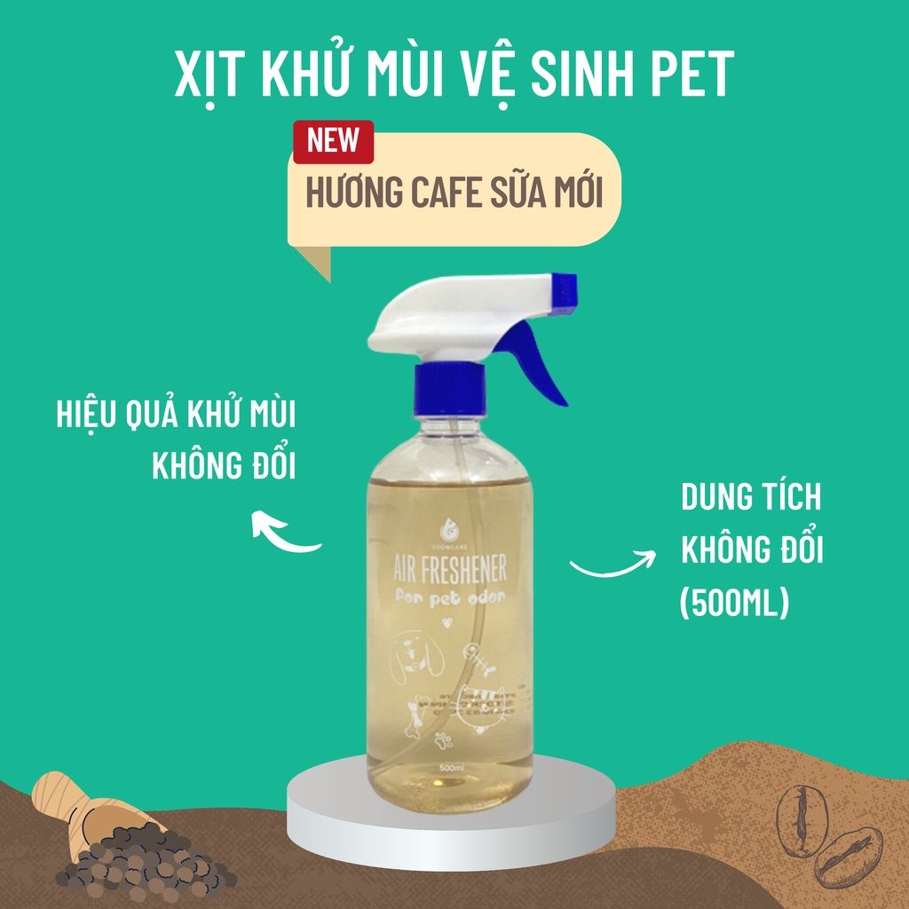 Xịt khử mùi vệ sinh (Hương CAFE SỮA)