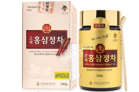 Cao Hồng Sâm Korean Red Ginseng Extract Tea Bio Apgold 240Gr Hàn Quốc