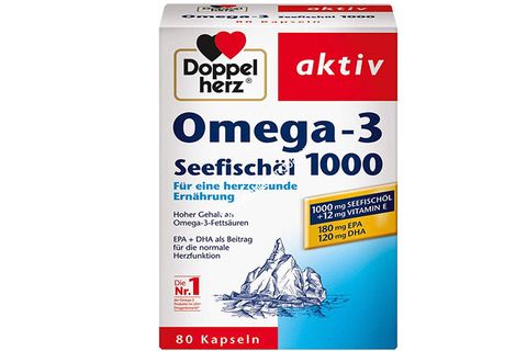 Viên Uống Dầu Cá Doppelherz Aktiv Omega3 1000 Của Đức