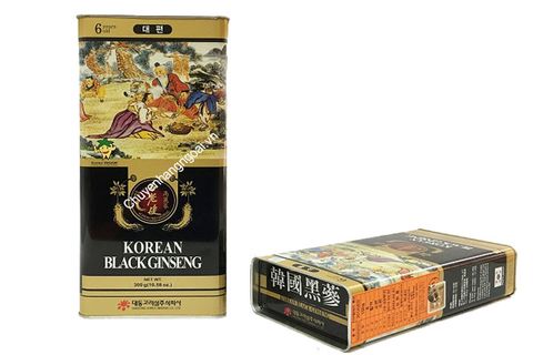 Hắc Sâm Củ Khô Korean Black Ginseng Daedong Cao Cấp Hàn Quốc