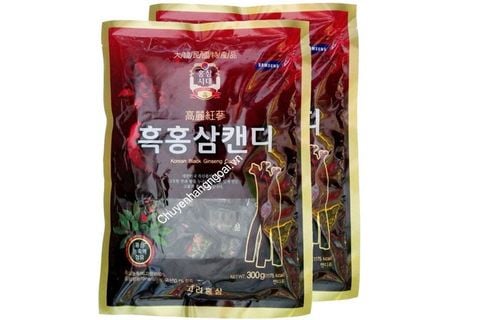 Kẹo Hắc Sâm Korean Black Ginseng Candy Loại 1 Của Hàn Quốc