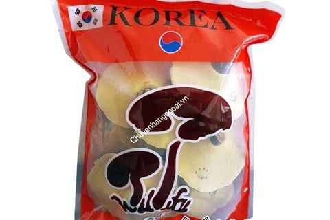 Nấm Linh Chi Vàng Túi Đỏ 1Kg Của Hàn Quốc