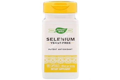 Viên Uống Nature's Way Selenium Yeast Free Chính Hãng Của Mỹ