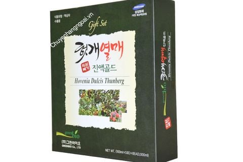 Nước bổ gan hovenia dulcis thunberg gift set 30 gói Hàn Quốc