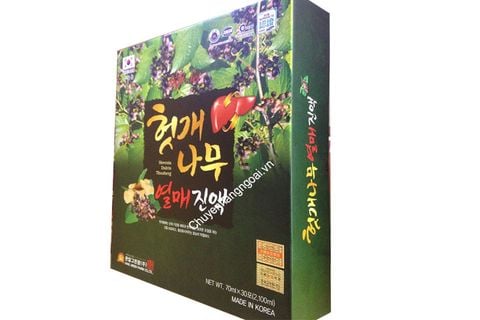 Nước bổ gan Hanil hovenia dulcis 2 tem chính hãng Hàn Quốc