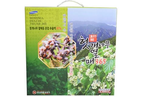 Nước bổ gan hovenia dulcis thunb 365 chính hãng Hàn Quốc