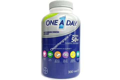 Vitamin One A Day Men's 50+ hộp 300 viên chính hãng của Mỹ