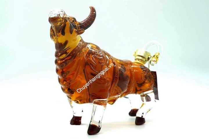 Tranh treo tường tuổi Sửu biểu tượng hình con Trâu 12 con giáp LEVU DV02   LEVUSHOP