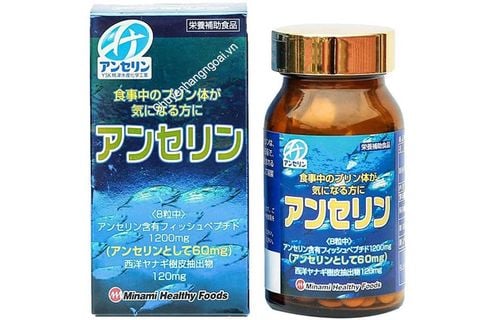 Viên Uống Hỗ Trợ Điều Trị Gout Anserine Minami Chính Hãng Nhật Bản