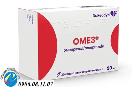 Thuốc Dạ Dày Ome3( Omez) 20Mg 30 Viên Chính Hãng Của Nga