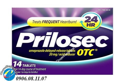 Viên Uống Prilosec OTC 20mG Chính Hãng Của Mỹ