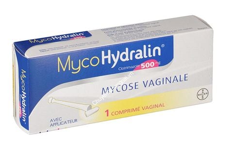 Thuốc Đặt Phụ Khoa MycoHydralin Mycose Vaginale 500Mg Của Pháp