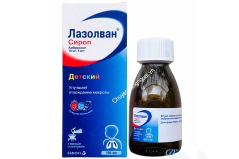 Thuốc Siro Ho Trẻ Em Lazolvan Syrup Ambroxol Của Nga