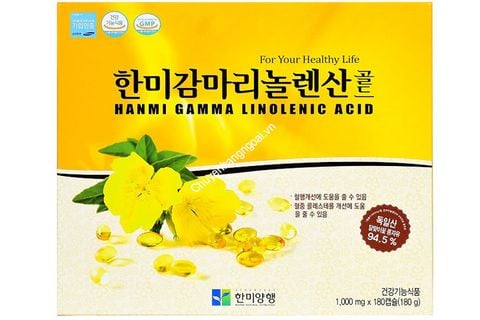 Tinh dầu hoa anh thảo Hanmi Gamma Linolenic Acid của Hàn Quốc