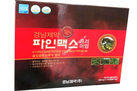 Tinh Dầu Thông Đỏ Kyung Nam Pharm Pine Max Premium Hàn Quốc