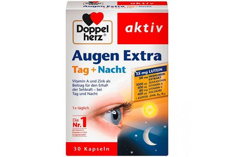 Bổ Mắt Doppelherz Augen Extra Tap Nacht Chính Hãng Của Đức