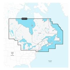 Hải đồ Navionics US012R - Canada, East & Great Lakes