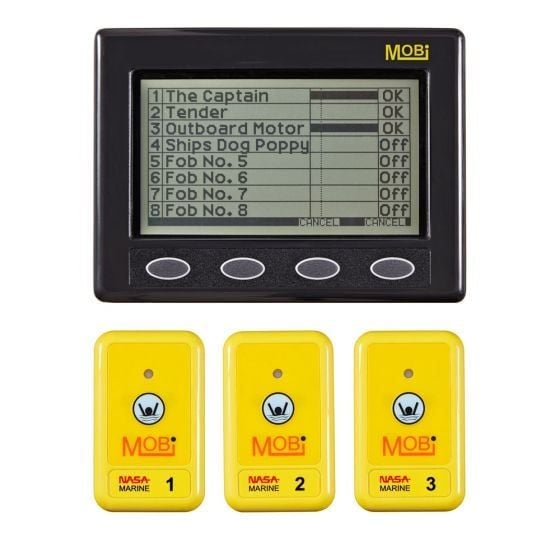 NASA Man OverBoard Indicator đi kèm với 3 Fobs