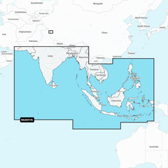 Hải đồ Navionics AE010L - Indian Ocean & South China Sea