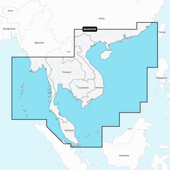 Hải đồ Navionics AE020R - South China & Andaman Seas