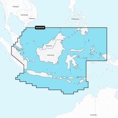 Hải đồ Navionics AE023R - Java & Borneo