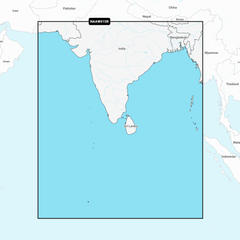 Hải đồ Navionics AW015R - Indian Subcontinent