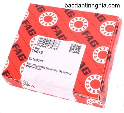 Bạc đạn vòng bi 16012 FAG 60x95x11mm