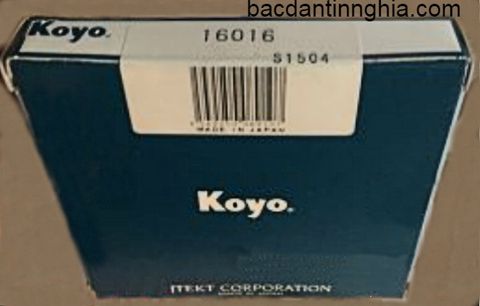 Bạc đạn vòng bi 16016 KOYO 80x125x14 mm