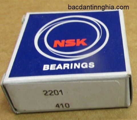 Bạc đạn vòng bi 2201 NSK 12x32x14 mm