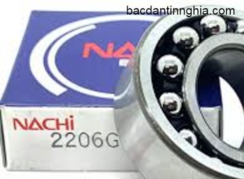 Bạc đạn vòng bi 2206 NACHI 30x62x20 mm