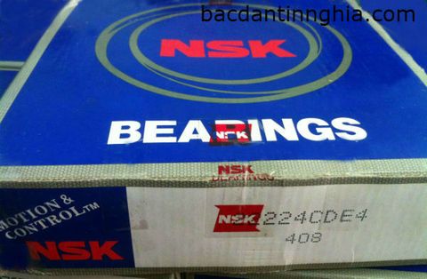 Bạc đạn vòng bi 22224 CDE4 NSK. 120mm x 215mm x 58mm, 120*215*58mm