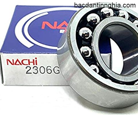 Bạc đạn vòng bi 2306 NACHI 30x72x27 mm