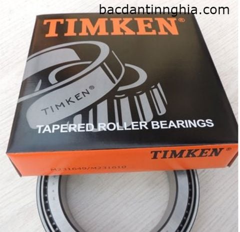 Bạc đạn vòng bi M231649/M231610 TIMKEN