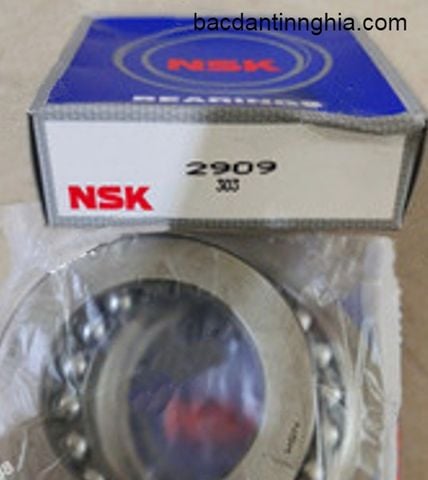 Bạc đạn vòng bi 2909 NSK 45x68x16 mm