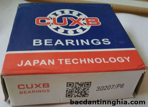 Bạc đạn vòng bi 30207 CUXB 35*72*18 mm