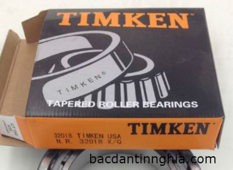 Bạc đạn vòng bi 32018 TIMKEN 90*140*32 mm