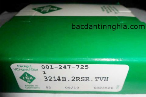 Bạc đạn vòng bi 3214-B-2RSR-TVH INA 70*125*39.7 mm