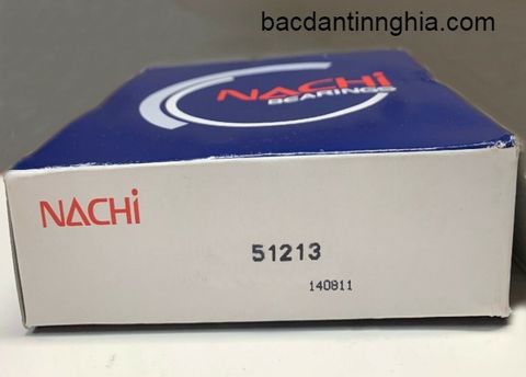 Bạc đạn vòng bi 51213 NACHI 65x100x27 mm