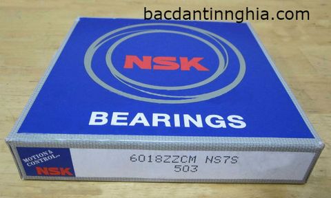 Bạc đạn vòng bi 6018-ZZ NSK 90*140*24 mm