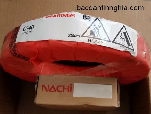 Bạc đạn vòng bi 6040 NACHI 200x310x51 mm