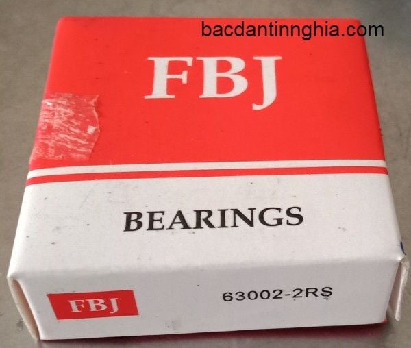 Bạc đạn vòng bi 63002-2RS FBJ 15x32 – Bạc đạn Tín Nghĩa
