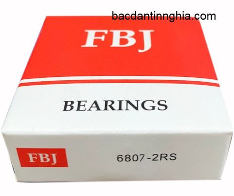 Bạc đạn vóng bi 6807-2RS FBJ 35x47x7