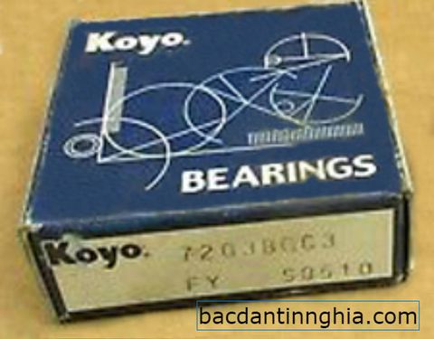 Bạc đạn vòng bi 7203 KOYO 17*40*12 mm