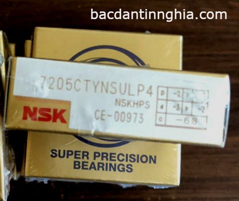 Bạc đạn vòng bi 7205 CTYNSULP4 NSK