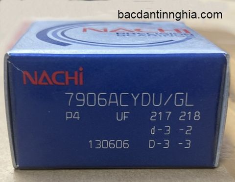 Bạc đạn vòng bi 7906 ACYDU NACHI