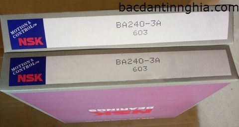 Bạc đạn (vòng bi) BA240-3A NSK. BA 240 3A