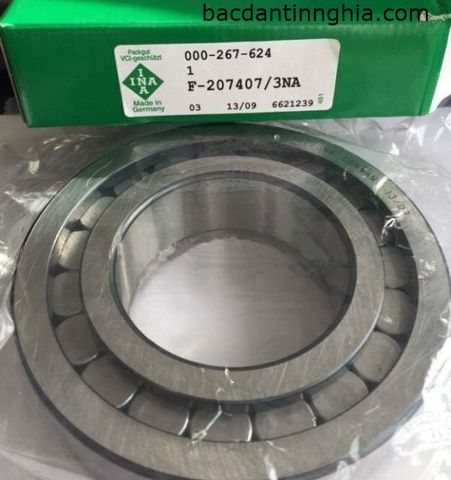 Bạc đạn vòng bi đũa F-207407/3NA INA. F-207407.02 NUP. 65 * 120 * 33mm