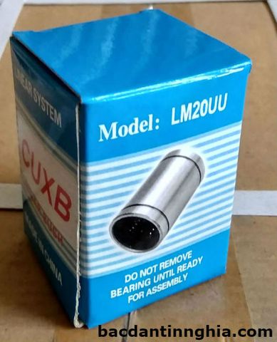 Bạc đạn vòng bi LM20UU CUXB LM20 UU