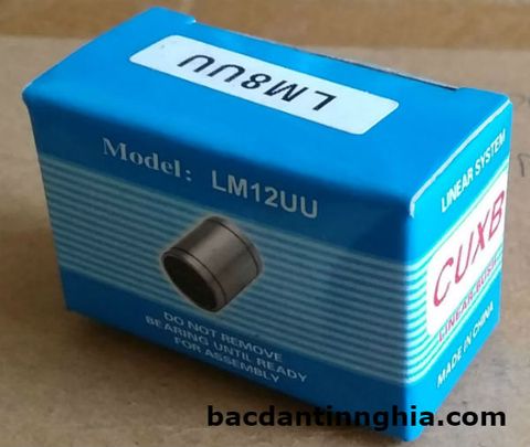 Bạc đạn vòng bi trượt LM8UU CUXB